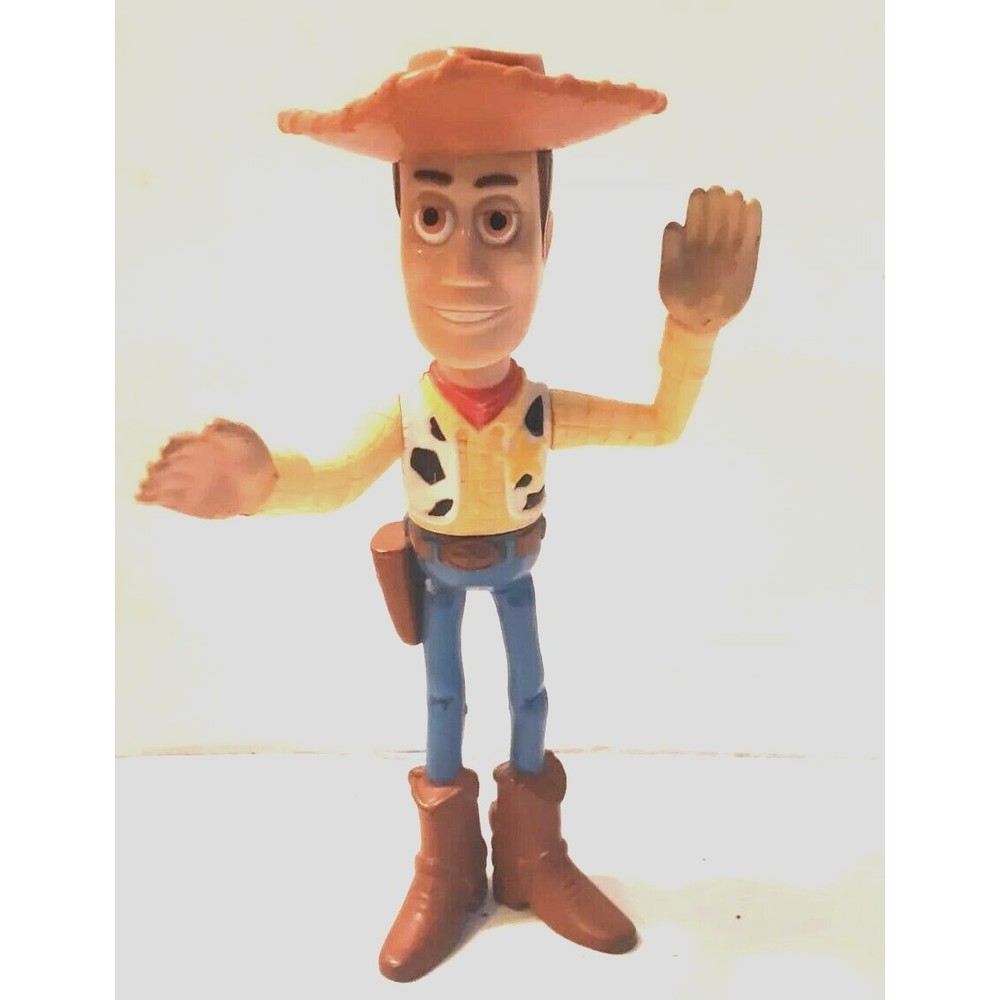 McDonald's WOODY from Toy Story 6" Figure Disney Pixar  w/Andy on Sole 2005